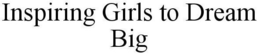 INSPIRING GIRLS TO DREAM BIG trademark
