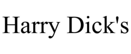 HARRY DICK'S trademark