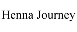 HENNA JOURNEY trademark