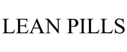 LEAN PILLS trademark