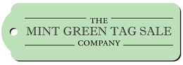 THE MINT GREEN TAG SALE COMPANY trademark