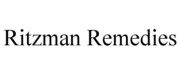 RITZMAN REMEDIES trademark