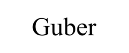 GUBER trademark