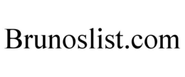 BRUNOSLIST.COM trademark