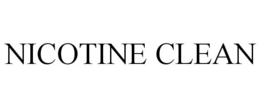 NICOTINE CLEAN trademark