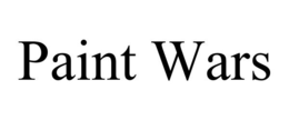 PAINT WARS trademark
