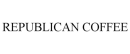 REPUBLICAN COFFEE trademark