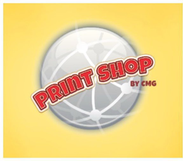 PRINT SHOP BY CMG trademark