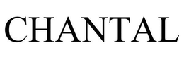 CHANTAL trademark