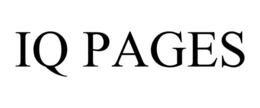 IQ PAGES trademark
