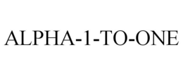 ALPHA-1-TO-ONE trademark