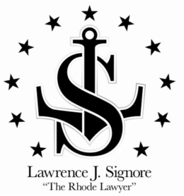 LJS LAWRENCE J. SIGNORE "THE RHODE LAWYER" trademark