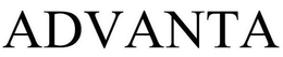 ADVANTA trademark