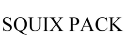 SQUIX PACK trademark