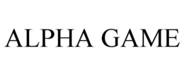 ALPHA GAME trademark