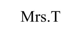 MRS.T trademark