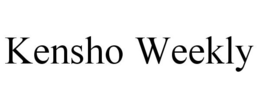 KENSHO WEEKLY trademark
