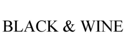 BLACK & WINE trademark