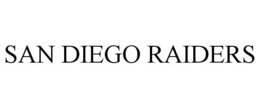 SAN DIEGO RAIDERS trademark