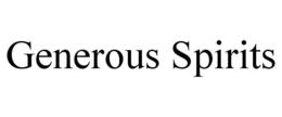 GENEROUS SPIRITS trademark