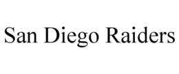 SAN DIEGO RAIDERS trademark