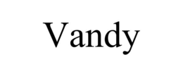 VANDY trademark