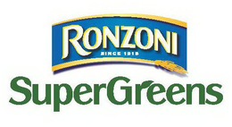RONZONI SINCE 1915 SUPERGREENS trademark