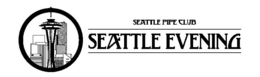 SEATTLE PIPE CLUB SEATTLE EVENING trademark