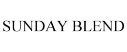 SUNDAY BLEND trademark