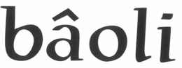 BÂOLI trademark