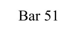 BAR 51 trademark