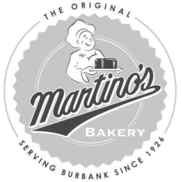 THE ORIGINAL MARTINO'S BAKERY SERVING BURBANK SINCE 1926 trademark