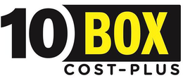 10 BOX COST-PLUS trademark