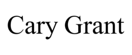 CARY GRANT trademark