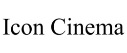 ICON CINEMA trademark