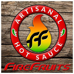 FF FIREFRUITS ARTISANAL HOT SAUCE trademark