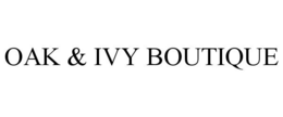 OAK & IVY BOUTIQUE trademark