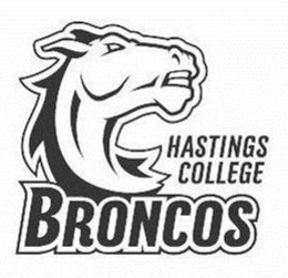 HASTINGS COLLEGE BRONCOS trademark