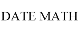 DATE MATH trademark