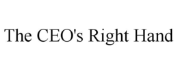 THE CEO'S RIGHT HAND trademark