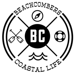 BEACHCOMBERS BC COASTAL LIFE trademark