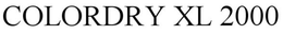 COLORDRY XL 2000 trademark