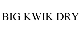 BIG KWIK DRY trademark
