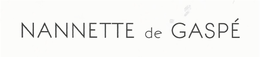 NANNETTE DE GASPÉ trademark