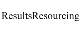 RESULTSRESOURCING trademark