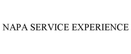 NAPA SERVICE EXPERIENCE trademark