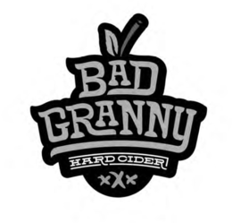 BAD GRANNY HARD CIDER XXX trademark
