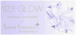 1-2-3 GLOW PROFFESIONAL HOME TREATMENT BY SUSAN CIMINELLI ANTI AGING FACIAL KIT trademark