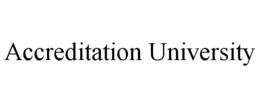ACCREDITATION UNIVERSITY trademark