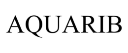 AQUARIB trademark